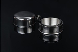 250ml de leche tazas de café plegable telescópica de frasco de acero inoxidable al aire libre portátil vasos especiales - Product Image 4