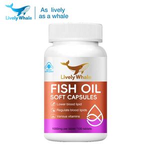Мягкие капсулы с жиким Китом Omega3 для рыбьего жира, глубоководный источник высокой чистоты, Заводская Маркировка OEMODM - Product Image 1