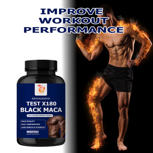 OEM ODM Test X180 Comprimés de Maca Noire avec Extrait de Maca Noire et Extrait d'Herbe Cornée de Chèvre, Comprimé Alimentaire pour le Soutien de la Force Musculaire Maigre - Product Image 4