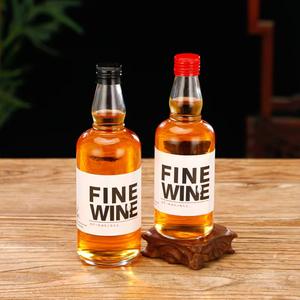 Bouteilles <span class=keywords><strong>de</strong></span> liqueur, <span class=keywords><strong>de</strong></span> vodka, <span class=keywords><strong>de</strong></span> whisky et <span class=keywords><strong>de</strong></span> <span class=keywords><strong>tequila</strong></span> en verre <span class=keywords><strong>de</strong></span> haute qualité <span class=keywords><strong>de</strong></span> 375 ml en forme <span class=keywords><strong>de</strong></span> tête <span class=keywords><strong>de</strong></span> crâne avec forme personnalisable et bouchon à couronne - Product Image 3