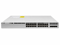 Cisco C9200L 24P 4G E 24 Port PoE Gigabit Switch LACP SNMP VLAN Full Half Duplex Tersedia di AS Switch Jaringan