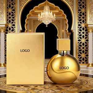 Nuevo Frasco de Perfume Electrochapado de 30ml 50ml 100ml, Botella de Vidrio Redonda para Perfume con Tapa Metálica, Logotipo Personalizado - Product Image 2