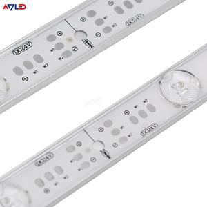 CCT Backlit Aluminum <b>Led</b> Strip Bar 3030 <b>Diffuse</b> Reflection <b>Led</b> Ceiling Lattice Shutter <b>Led</b> Bar 24V 3000-5700K For Seg Light Box - Product Image 2