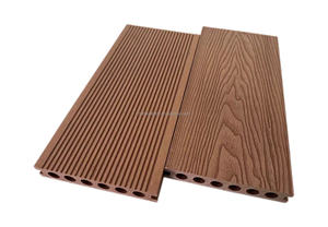 Sân thượng sân sau ngoài trời composited WPC decking sàn gỗ decking cho ngoài trời dễ dàng cài đặt - Product Image 5