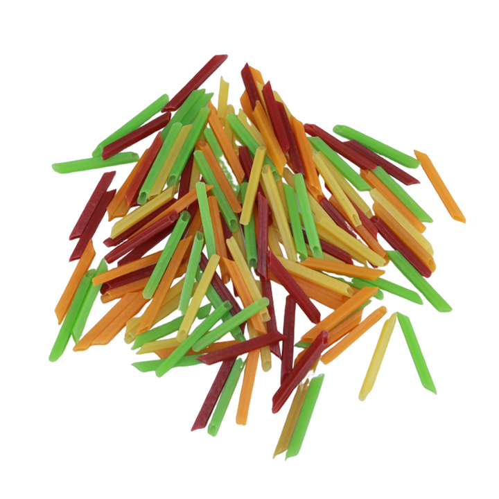 Wholesale of the Latest Flavors of Colorful Square Tube Snacks Semi-Finished Products Wholesale of the Latest Flavors of Colorful Square Tube Snacks Semi-Finished Products