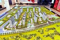 Modèle architectural miniature personnalisé de maison moderne à l'échelle urbaine pour l'affichage de projets – Modèle architectural