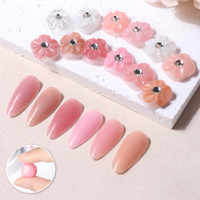 Gel UV Solide Non Toxique et Écologique pour Extension d'Ongles Professionnel, 15ml, Couleur Personnalisée avec Logo HS, Gel de Construction Antiadhésif pour Nail Art