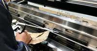 Prensa Plegadora CNC Automática BOST para Chapa Metálica, Máquina Hidráulica de 3.2m (4000mm) con Alimentador