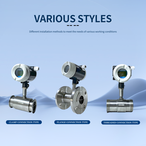 ディーゼル、水、化学薬品、および粘性液体の測定用デジタルインラインタービン流量計 - Product Image 1