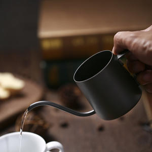 304 macchina da caffè fatta a mano in acciaio inossidabile mini bocca piccola appesa bocca lunga - Product Image 3