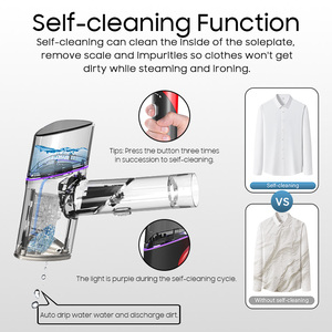 Fer à repasser vapeur <span class=keywords><strong>automatique</strong></span> pliable et presse à vapeur portable pour vêtements et chemises, fabriqué en Chine, idéal pour la maison et la blanchisserie. - Product Image 4