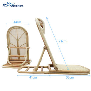 Silla de playa plegable de ratán, tumbona de playa con dos estilos opcionales y personalizados - Product Image 3