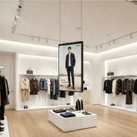 Afficheur vidéo LED numérique HD 55 pouces 2x2 3x3 avec SDK pour publicité dans les ascenseurs, les magasins de détail et les métros