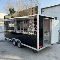Remorque alimentaire commerciale de 12 pieds avec cuisine complète, remorque de concession mobile, remorque de restauration rapide à vendre