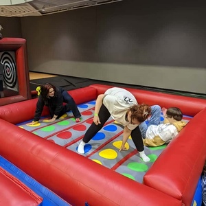Nouveaux jeux gonflables interactifs géants commerciaux jeux gonflables en plein air pour adultes jeu de <span class=keywords><strong>twister</strong></span> gonflable personnalisé pour la location de fête - Product Image 5