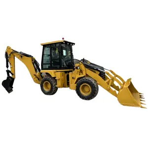 99% חדש Cat 420F מעמיס משומש גלגל יד שניה מחפר חופר CAT420F מחפרון זחל 4*4