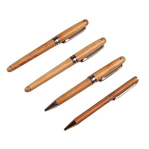 Bolígrafos de Madera y Metal de Lujo en Oferta, Grabado Láser, Impresión de Puntos, Bolígrafo Ecológico de Madera - Product Image 1