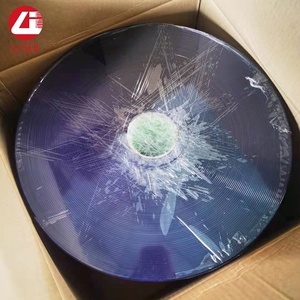 Hoja de plástico de cortina suave de PVC transparente superclaro estándar de la UE para tienda - Product Image 2