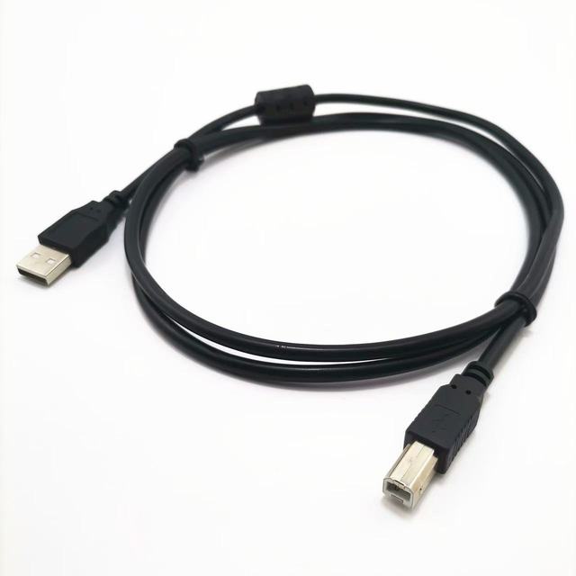 Printer USB Cable Usb Para Impresora 2.0/20 Usb a Male to Type B Male Printer Cable for Barcode