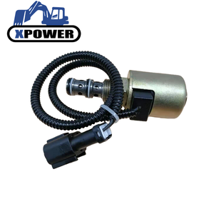 โซลินอยด์วาล์ว24V สำหรับรถขุด PC120-5K PC200-6 PC130-5K 20Y-60-22121ชิ้นส่วนเครื่องยนต์6D95 - Product Image 1
