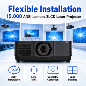 Proiettore Laser 15000 ANSI Lumen con Installazione a 360 Gradi, WUXGA 3LCD per Progetti AV Professionali Flessibili - Product Image 3