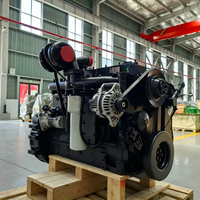 6LTAA9.3 para DCEC Cummins, conjunto de motor diésel de 6 cilindros, 4 tiempos, refrigerado por agua, 204kw 244kw 280hp 330hp 2000rpm