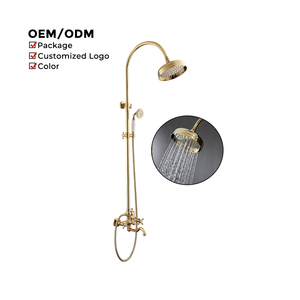 <span class=keywords><strong>In</strong></span> <span class=keywords><strong>Offerta</strong></span>: Miscelatore Doccia Ovale a Parete con Doppia Maniglia, Stile Polacco - Product Image 1