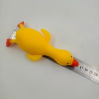 Jouet anti-stress à pincer en forme de canard, extensible, jaune, non toxique, jouet moelleux pour soulager le stress, jouet de décompression original