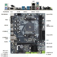 Carte mère Esonic A520 Socket AM4 1331 pour AMD 3ème génération 1000-5000 Series