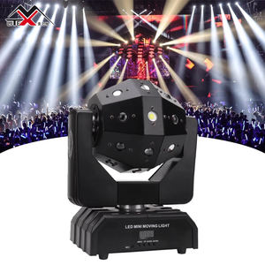 Éclairage rotatif pour discothèque et bar, 120W, 16 LED RGBW de 3W, projecteur de scène mobile en forme de petit <span class=keywords><strong>cube</strong></span>, IP33, DMX512, CRI90 - Product Image 3