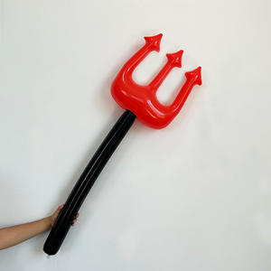 Venta al por mayor al aire libre Cosplay juguetes inflables Hololween Devil Trident tenedor cuchillo para Halloween y diversión durante todo el año - Product Image 4