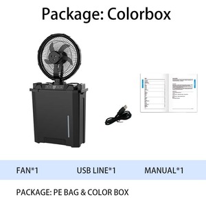 Hot Selling Camping Mist Fan 4500mAh Lithium Battery Type-C Charge USB <strong>Output</strong> with Remote <strong>Control</strong> 8L Water Tank for Outdoor - Product Image 3