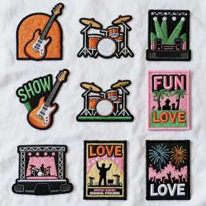中国刺繍メーカーカスタム服刺繍パッチ - Product Image 2