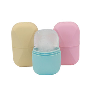 Rouleau de massage facial en silicone réutilisable, moule à glace pour le soin de la peau, bac à glaçons pour massage du visage, soulagement des gonflements - Product Image 4
