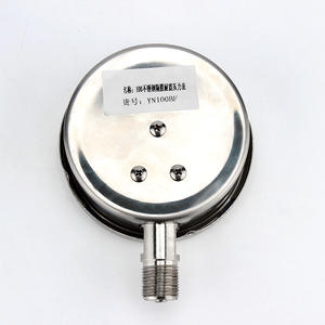 Manómetro de Oxígeno de Alta Presión con Diafragma de Acero Inoxidable YN100BF (0-60 MPa), Resistente a Impactos - Product Image 1