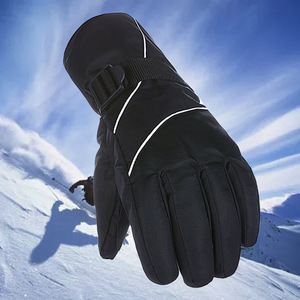 Outdoor Winter Gloves Fleece Lined Waterproof For Skiing Cycling Mountaineering Unisex Adult Size Large - Product Image 2
