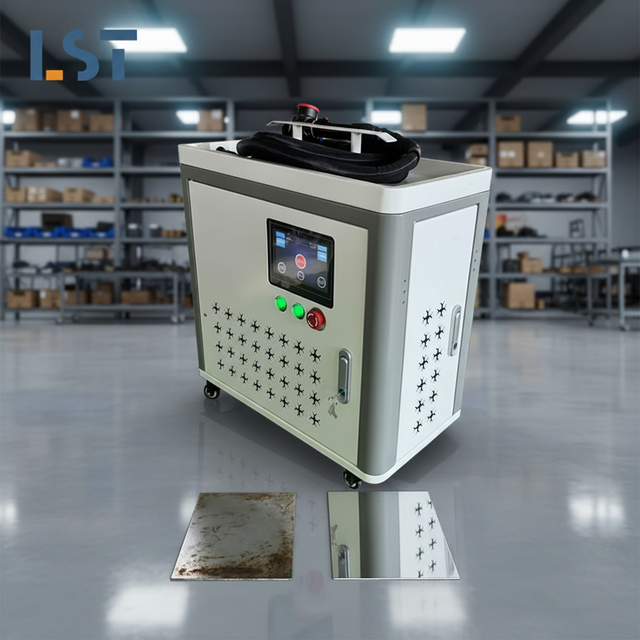 Pulse Laser Cleaning Machine 200W Industrial Grade Portable for Wood Metal Stone Rust Removal