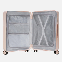 Ensemble de bagages 3 pièces : bagage à main + moyen + grand |   Coinss renforcés, système de poignée intégré | Valise au design assorti