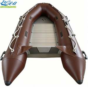 Hisea, Barco Inflable de 320 cm (<span class=keywords><strong>3</strong></span> <span class=keywords><strong>m</strong></span>, 11 pies) para 4 Personas con Toldo para Mayor Seguridad, Directo de Fábrica en China, Económico - Product Image 1