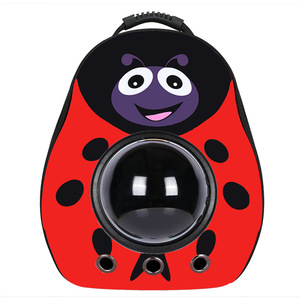 Sac à dos pour animaux de compagnie mignon en PVC, design capsule spatiale, pour chats et chiens, avec design respirant - Product Image 3