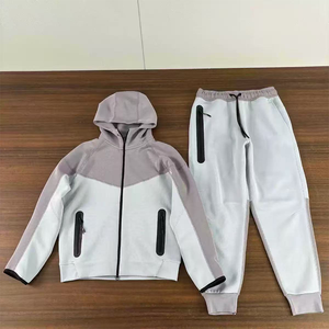 ชุดวอร์มสองชิ้นสำหรับผู้ชายชุดวอร์มชุดออกกำลังกายสำหรับผู้ชายชุดวิ่งโลโก้ตามสั่ง - Product Image 2