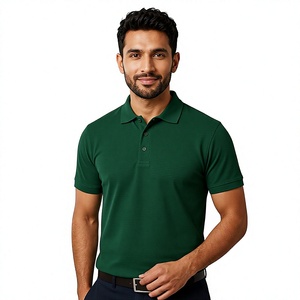 T-shirt de golf pour homme à manches courtes en polyester, design personnalisé - Product Image 1
