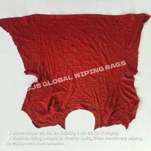 Paños de Limpieza Industriales de Algodón 100%, Suaves y Delicados al Tacto, de Color, Tipo Camiseta, para Limpieza Eficiente - Product Image 3