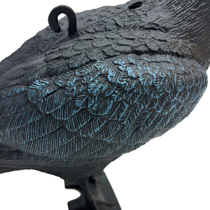 Ngoài trời săn bắn trang trí sân vườn Halloween decorsimulation nhựa Crow tượng Crow decoys cho cây - Product Image 4