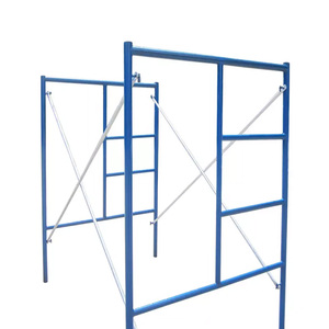 Offre Spéciale : Échafaudage Robuste en Acier Galvanisé, Cadre d'Échelle Pliante Portable, Système d'Échafaudage Stable et Résistant - Product Image 3