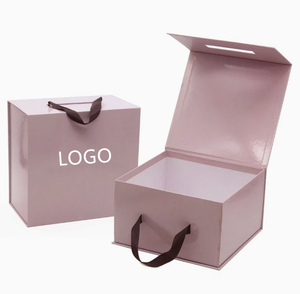 Bán buôn tùy chỉnh lớn có thể gập lại nam châm bao bì hộp với quần áo từ Hộp Quà tặng đám cưới - Product Image 1