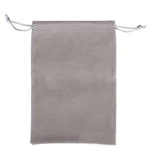 Bolsas de Terciopelo Suave con Cordón y Logotipo Impreso Personalizado, Bolsitas Pequeñas para Empaque de Regalos y Joyería - Product Image 5