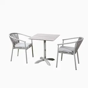 Modern patio furniture dining garden table sets outdoor furniture leisure courtyard outdoor tables and chairs