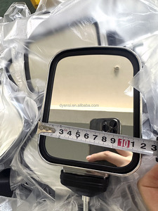 Xe Side gương <span class=keywords><strong>Rear</strong></span> <span class=keywords><strong>View</strong></span> gương T-881 shainy hình chữ nhật phẳng ngược gương cho xe máy xe Ô Tô Nhựa Chrome mạ - Product Image 2