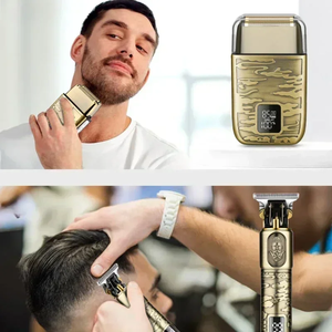 <span class=keywords><strong>Tondeuse</strong></span> à <span class=keywords><strong>cheveux</strong></span> à tête huileuse pour la maison 966 Nouveau rasoir électrique alternatif pour hommes Ensemble de rasoir multifonctionnel - Product Image 6